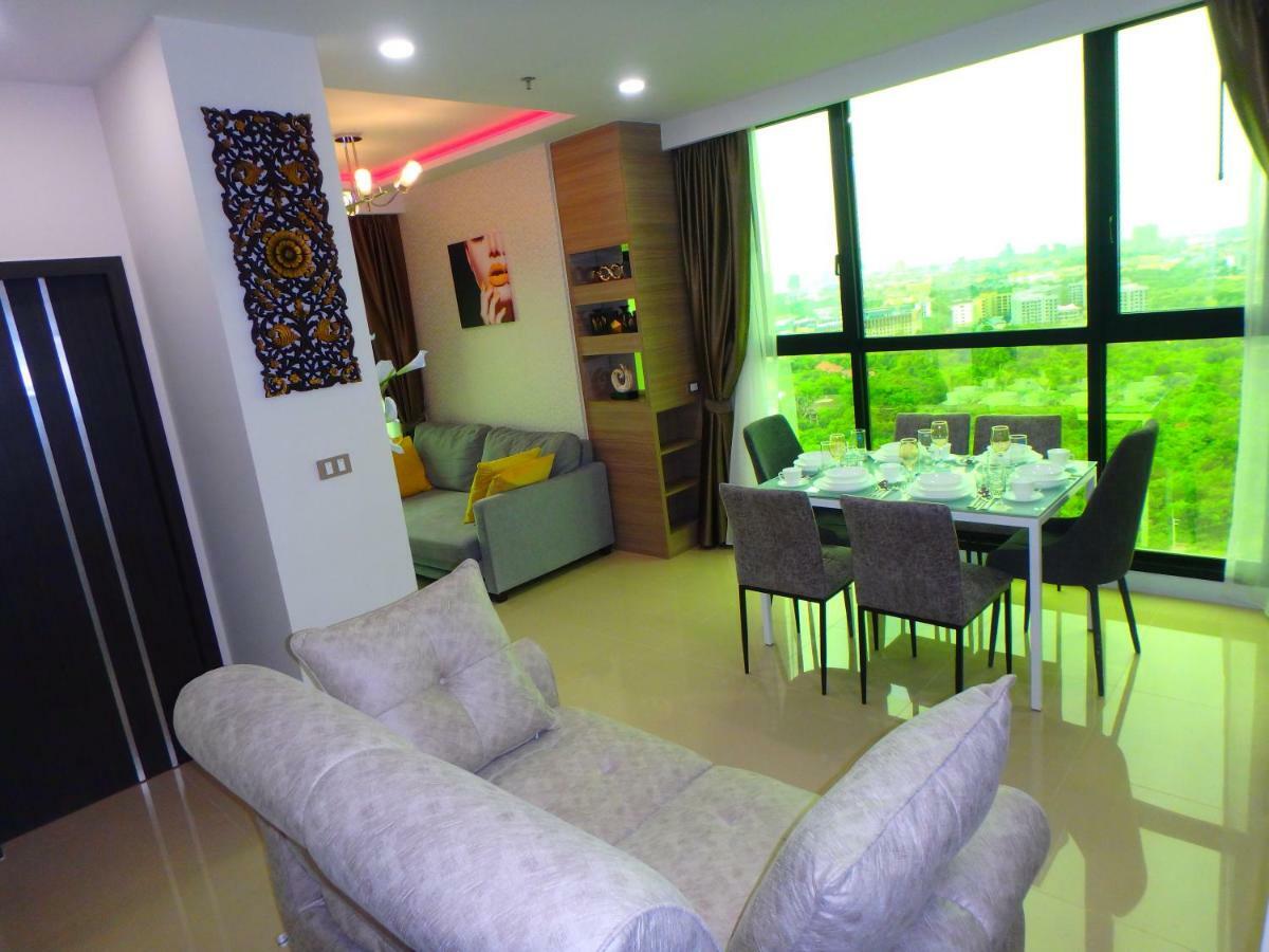 Luxury Class Vip, 5 Minutes Walk To The Sea, Jomtien, Up To 6 People Apartment *