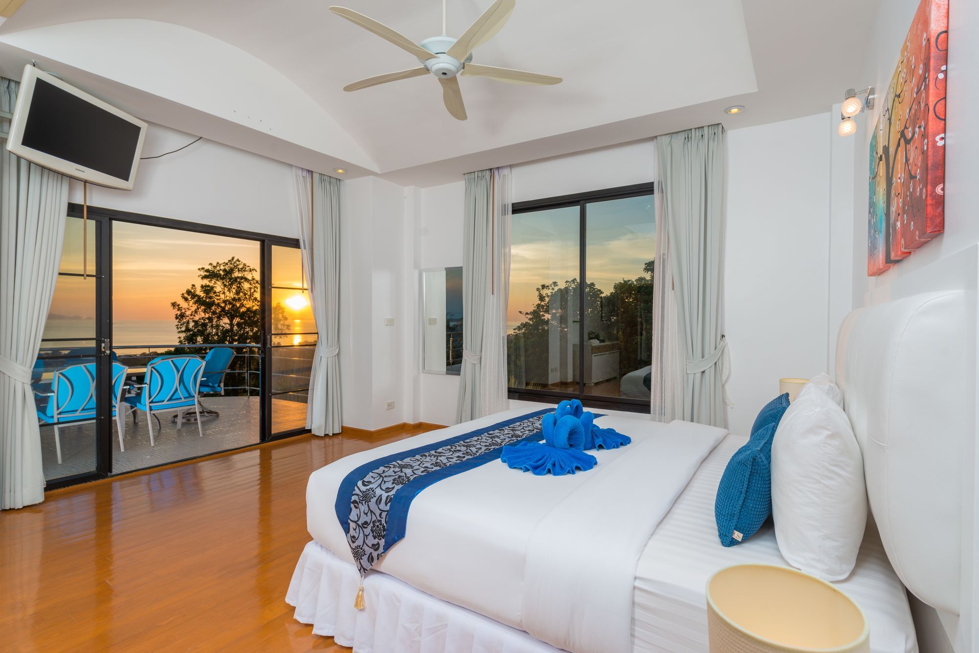 Villa White Stone With Sea View & Private Pool Nathon
