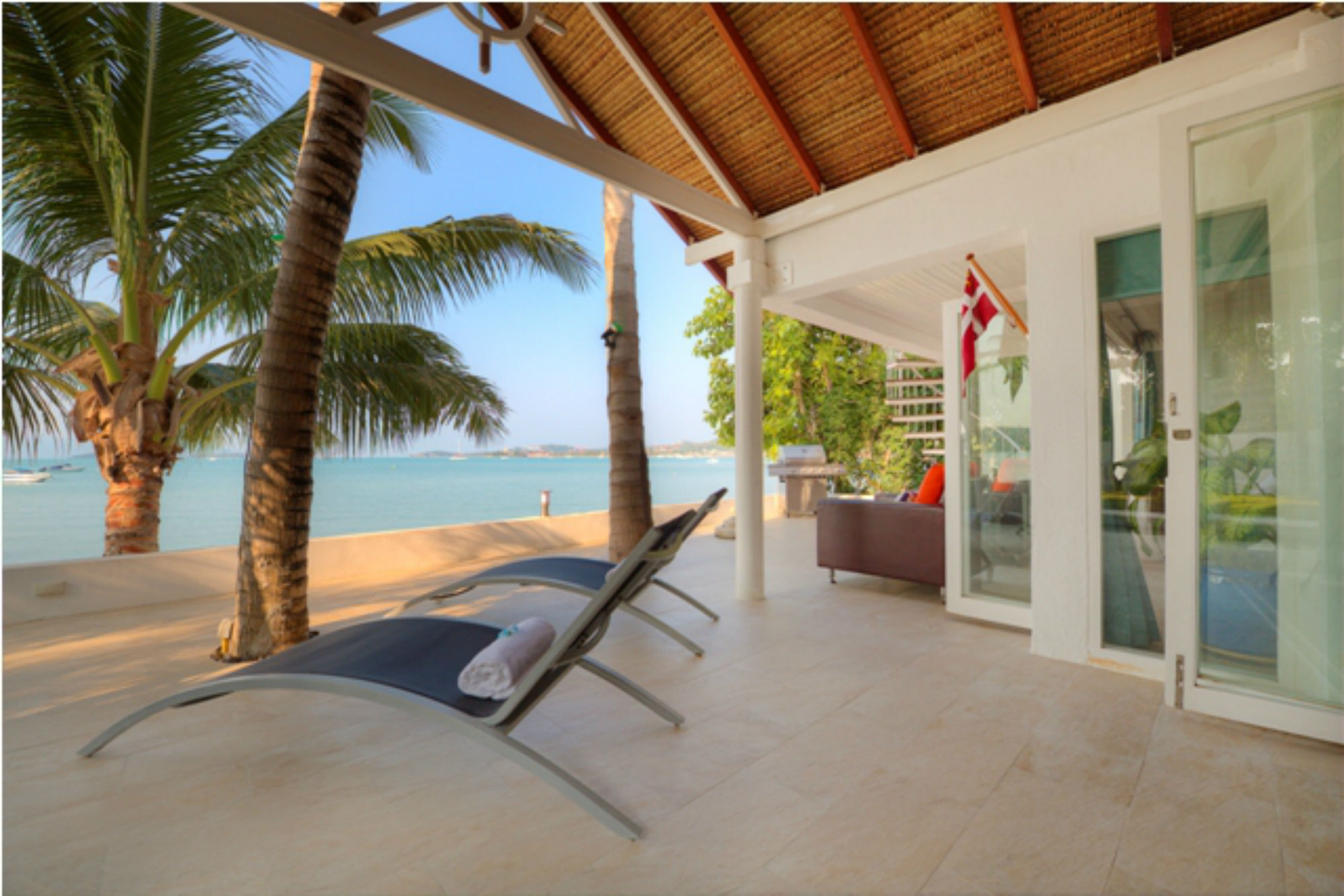 Villa 3 Bedroom Front - On Beautiful Bangrak Bophut