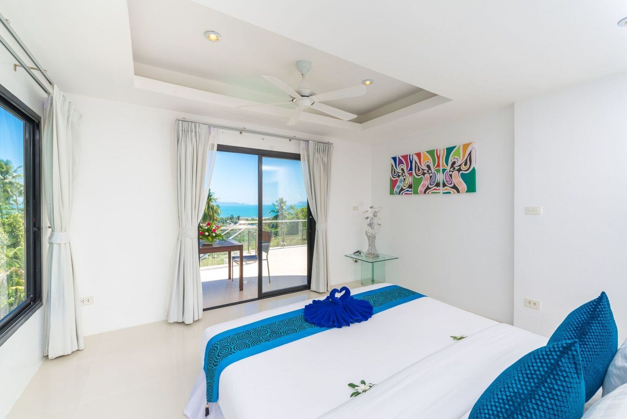 White Stone - Luxurious Sunset View 4 Bed Pool Nathon