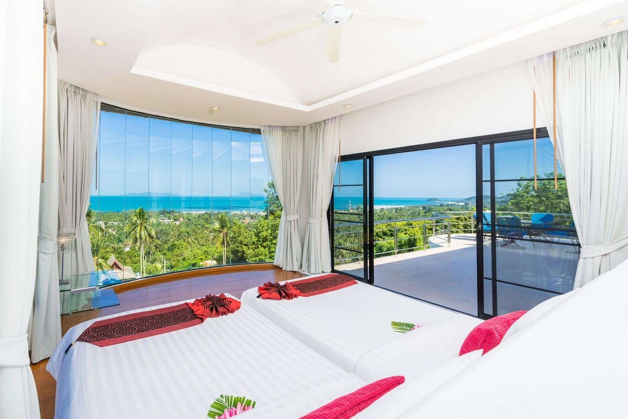 White Stone - Luxurious Sunset View 4 Bed Pool Villa *