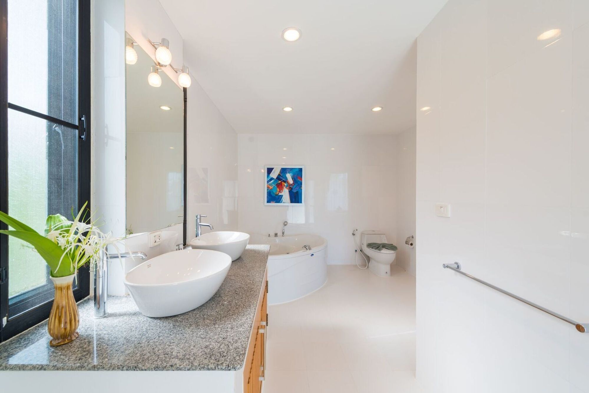 Villa White Stone - Luxurious Sunset View 4 Bed Pool *