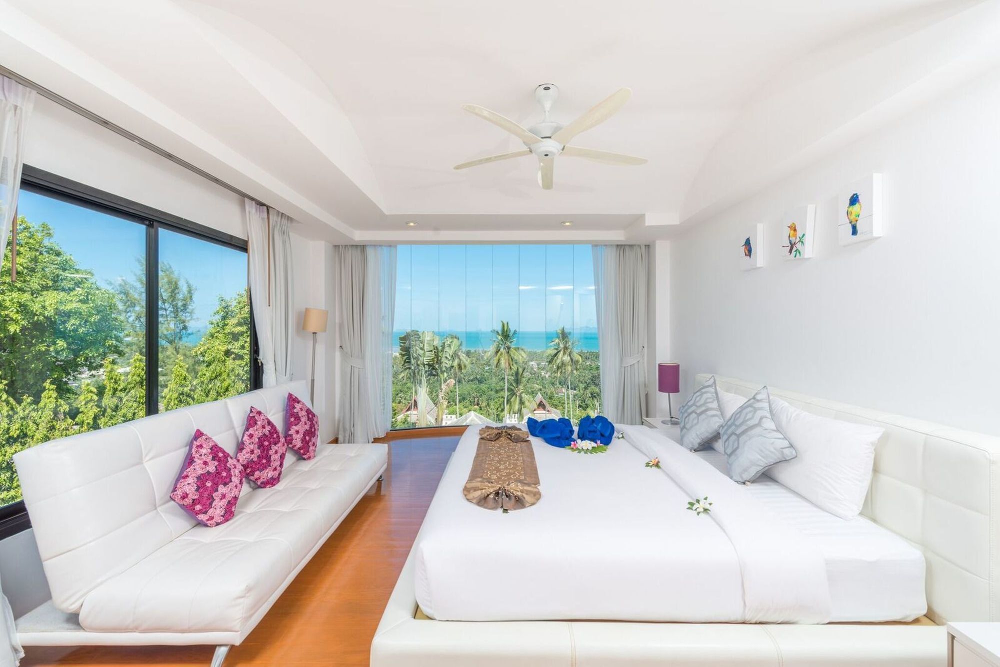 White Stone - Luxurious Sunset View 4 Bed Pool * Nathon