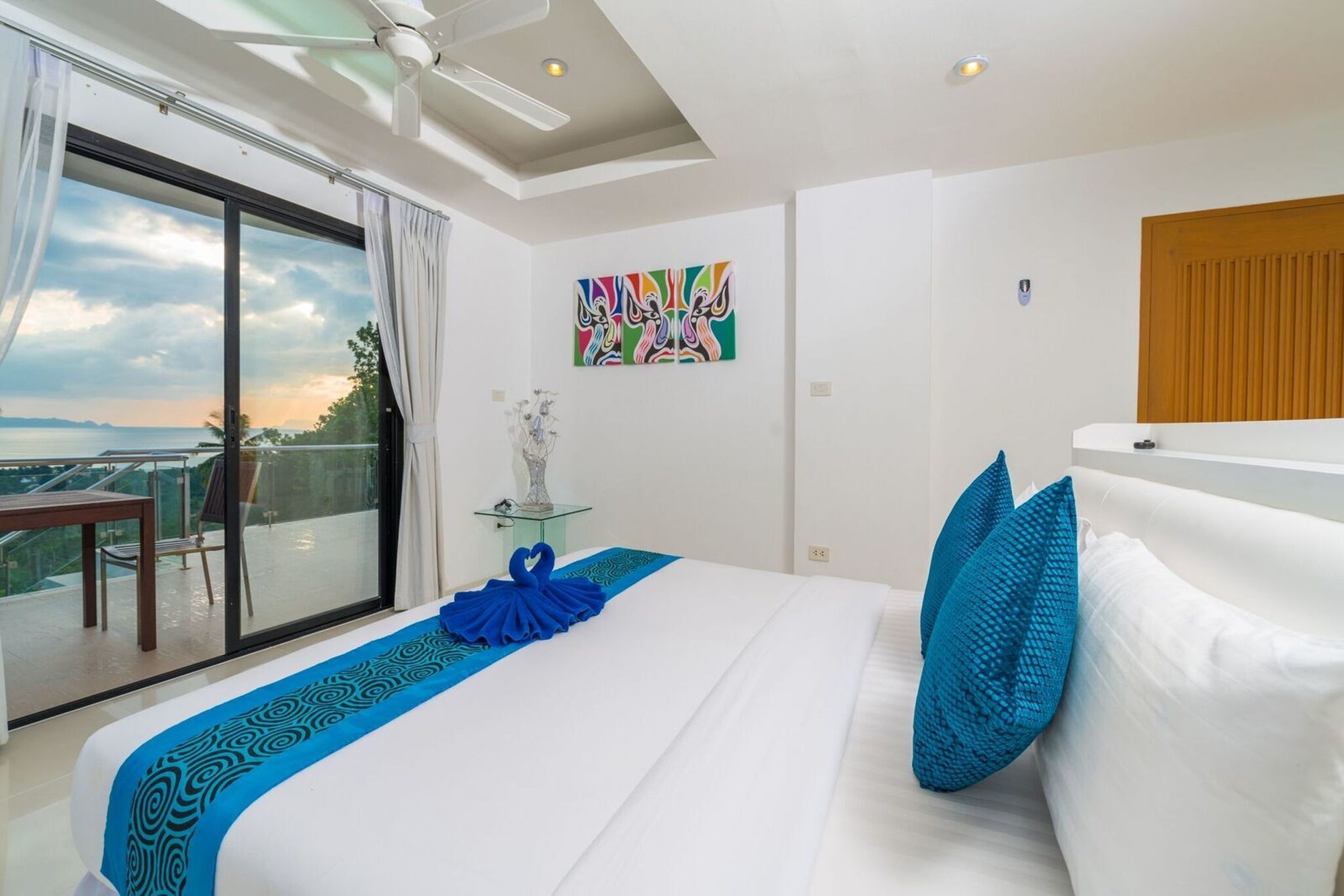 White Stone - Luxurious Sunset View 4 Bed Pool Nathon