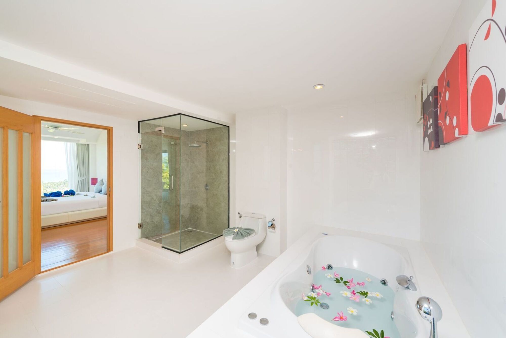 White Stone - Luxurious Sunset View 4 Bed Pool Nathon