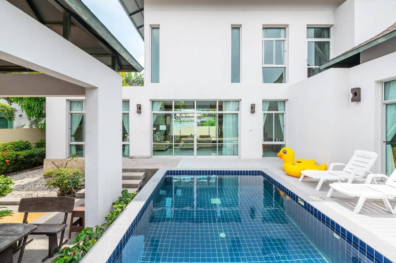 Villa Anb-glass House Pool Villa-3br Close To Jomtien Na Chom Thian