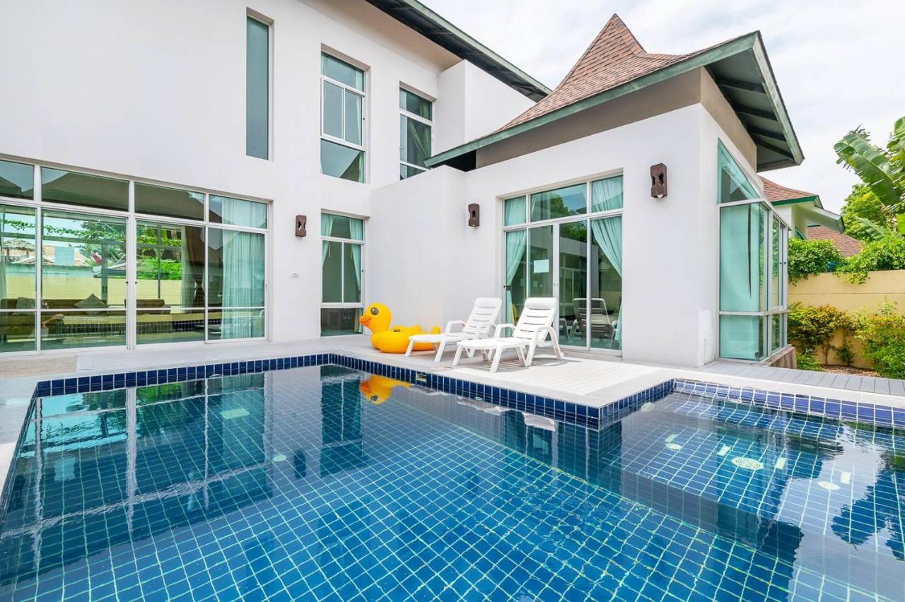 Anb-glass House Pool Villa-3br Close To Jomtien * Na Chom Thian