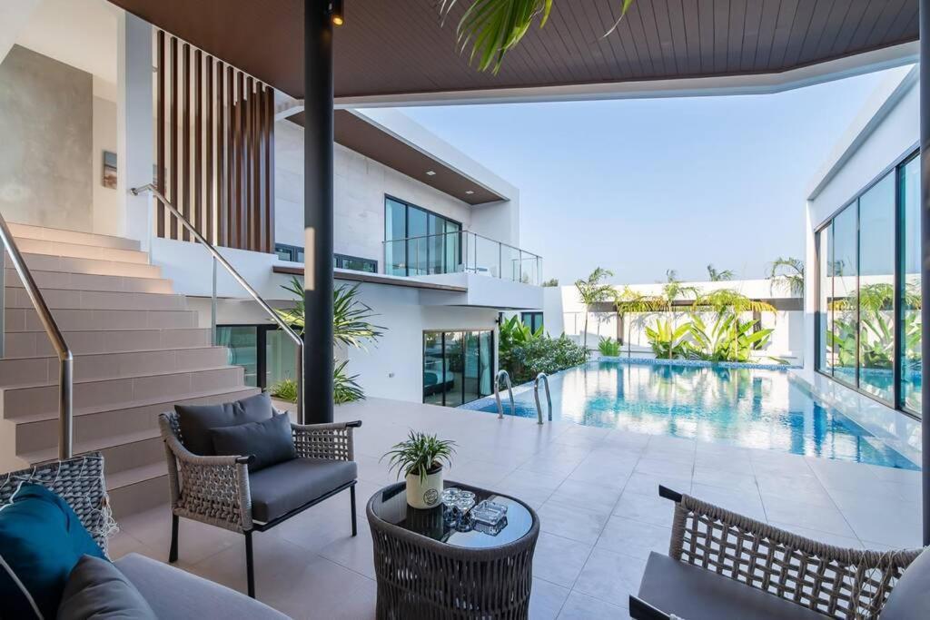 Moevenpick Luxury Villa2fl-private Pool-sha Certified Villa Na Chom Thian