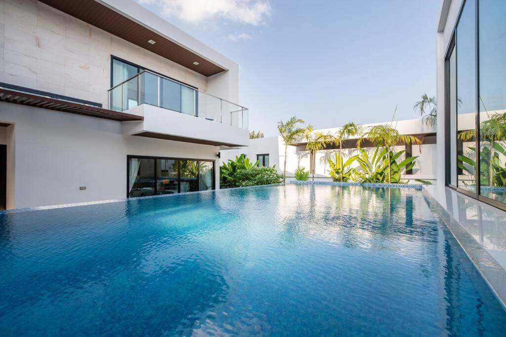Villa Moevenpick Luxury Villa2fl-private Pool-sha Certified Na Chom Thian