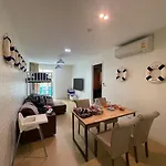 My Resort Huahin C202 ราคาประหยัดกว่า ห้องแฟมิลี่ทำใหม่2ห้องนอน1ห้องรับแขกพักได้8 คนเล่นสวนนำ้ฟรี