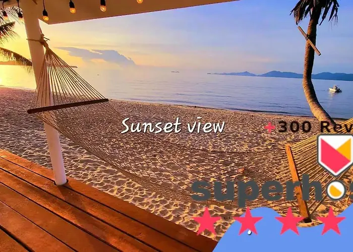 -20 Percent Off! Private Beach Front House Sunset
