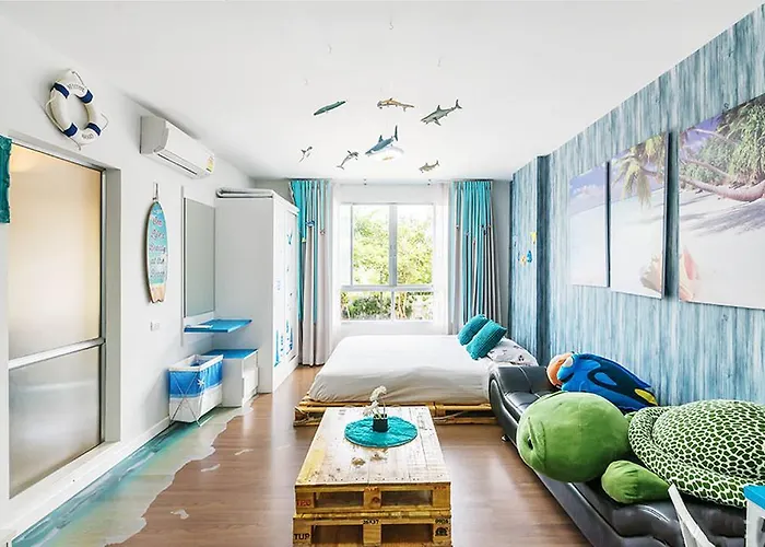 Marine Room 209B Baankhunkoey Huahin บ้านคุ้นเคย หัวหิน