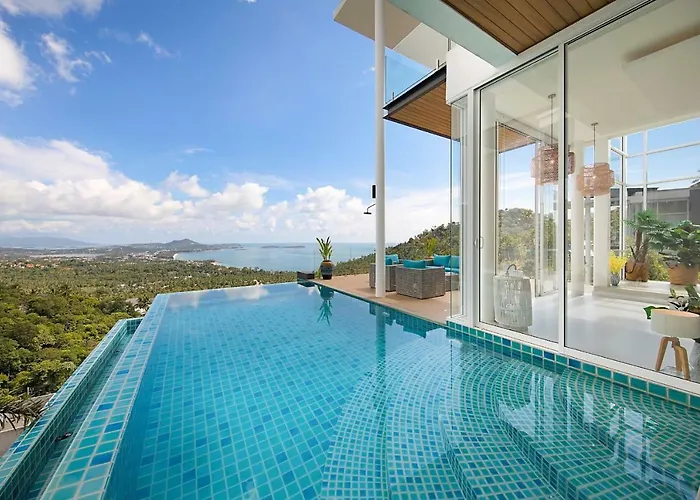 Stunning Blue Sea Villa 3Bdrm Infinity Pool