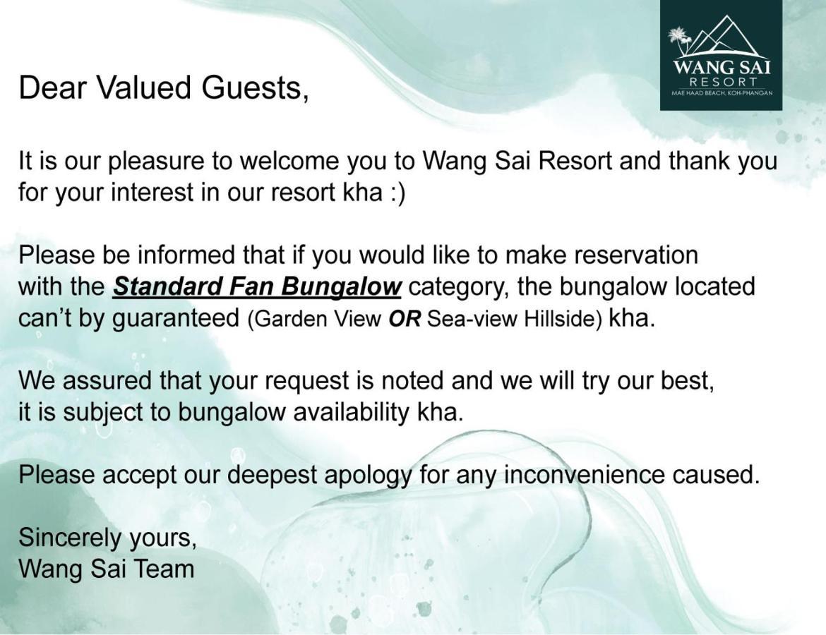Wang Sai - Sha Resort Mae Haad