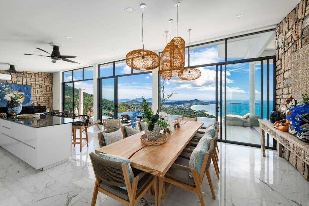 Villa Luxury Blue Coco Sea View - 4x4 Suv Included Koh Samui