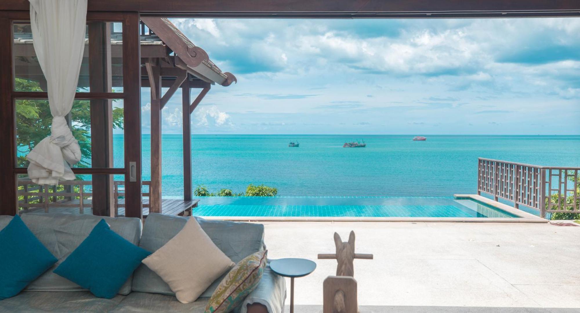 蓝星海边一线海景五卧室度假风别墅 Villa