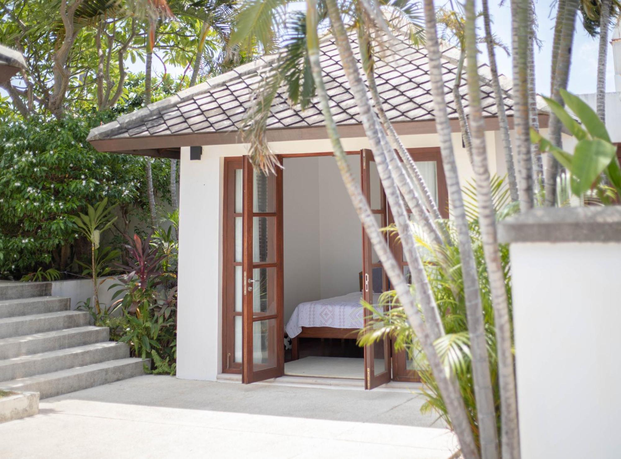 蓝星海边一线海景五卧室度假风别墅 * Koh Samui