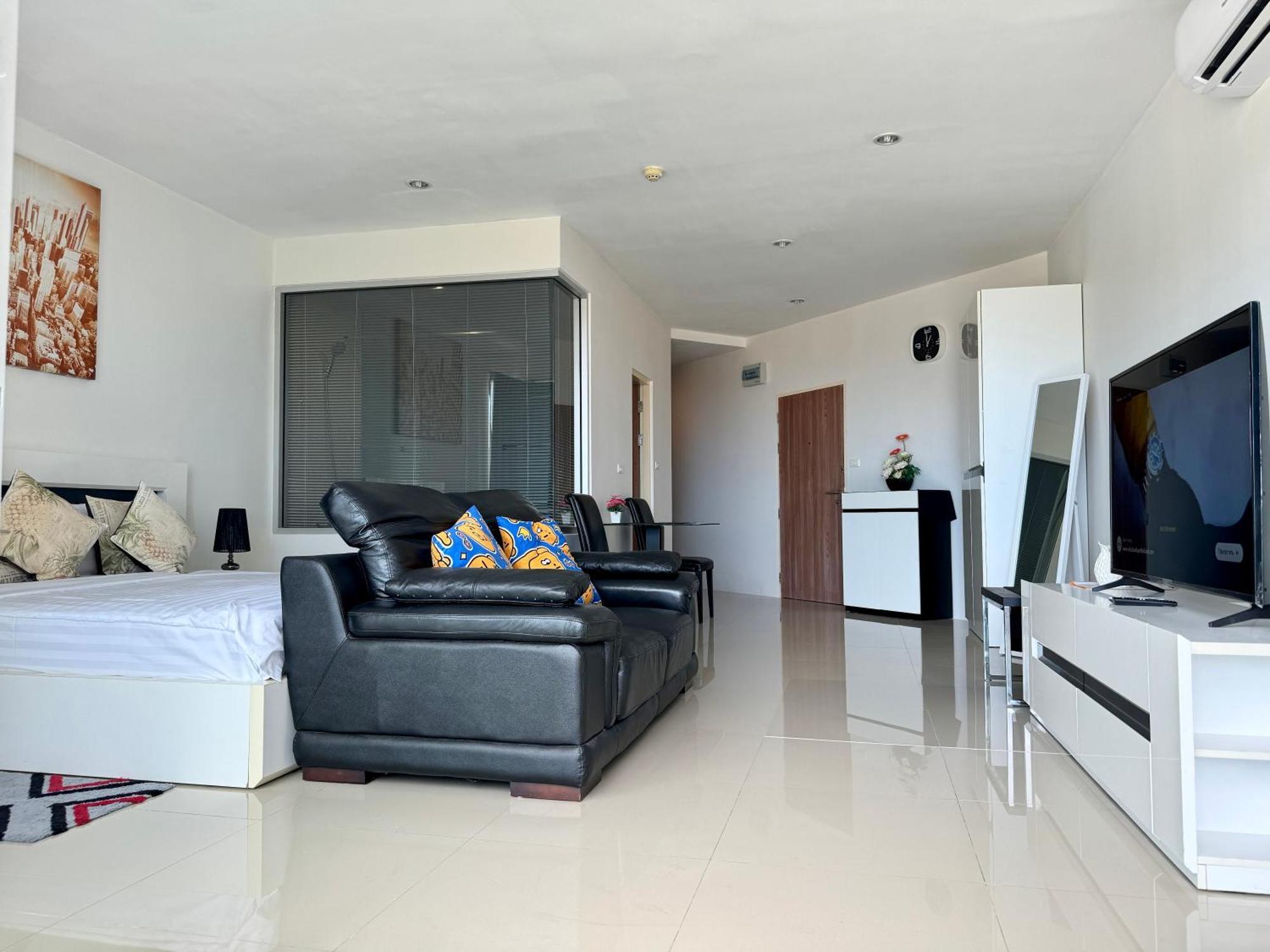 Apartamento Sea View At Chic Condo,