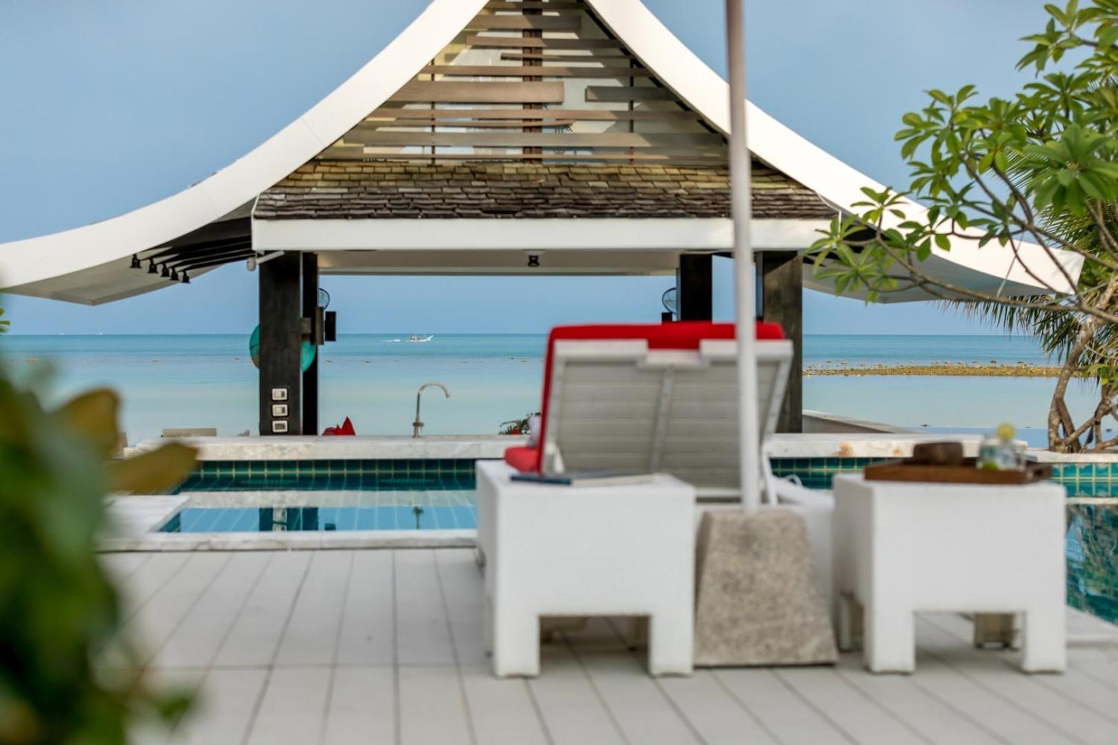 Villa Beachfront Baan Paradise Laem Set Beach