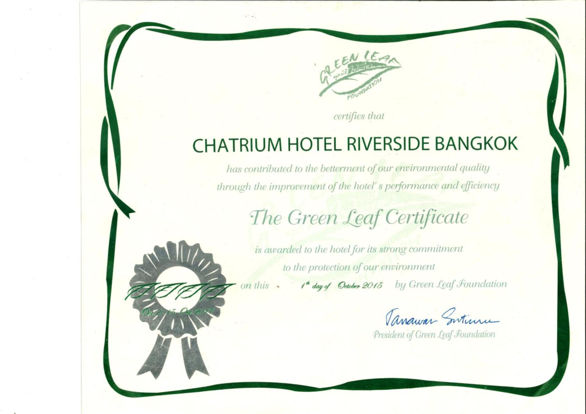 Chatrium Riverside 5* Banguecoque