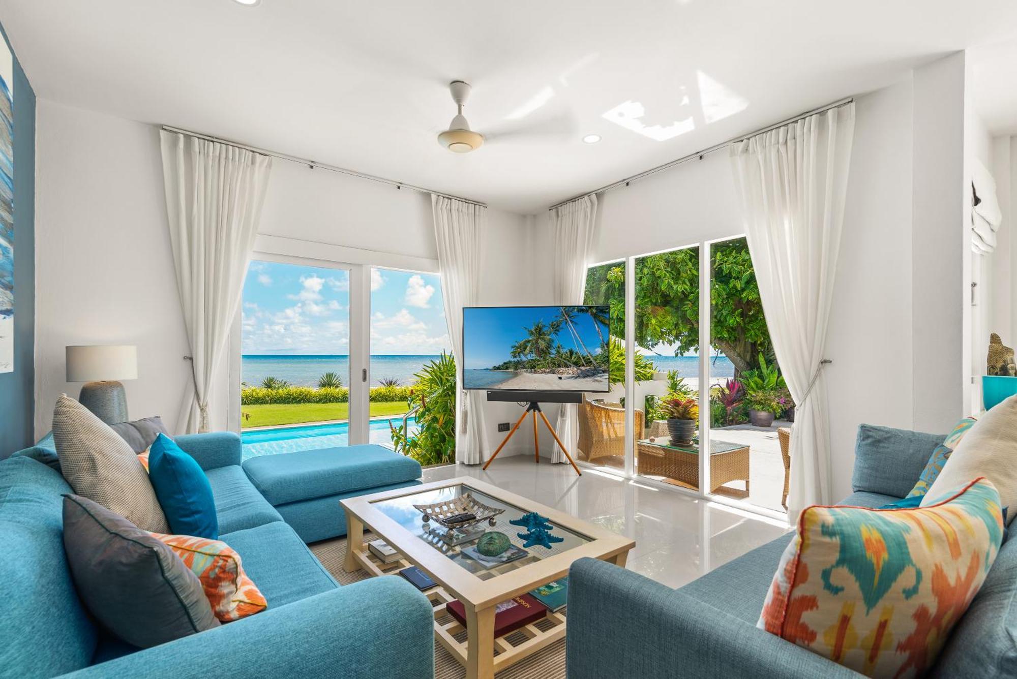 Beachfront Baan Rim Haad 3br Lamai Beach (Koh Samui)