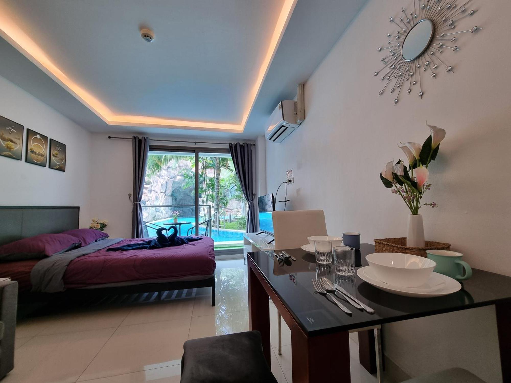 Laguna 3 The Maldives Pattaya Pool Access ลากูน่า บีช รีสอร์ต 3 พัทยา Apartment *