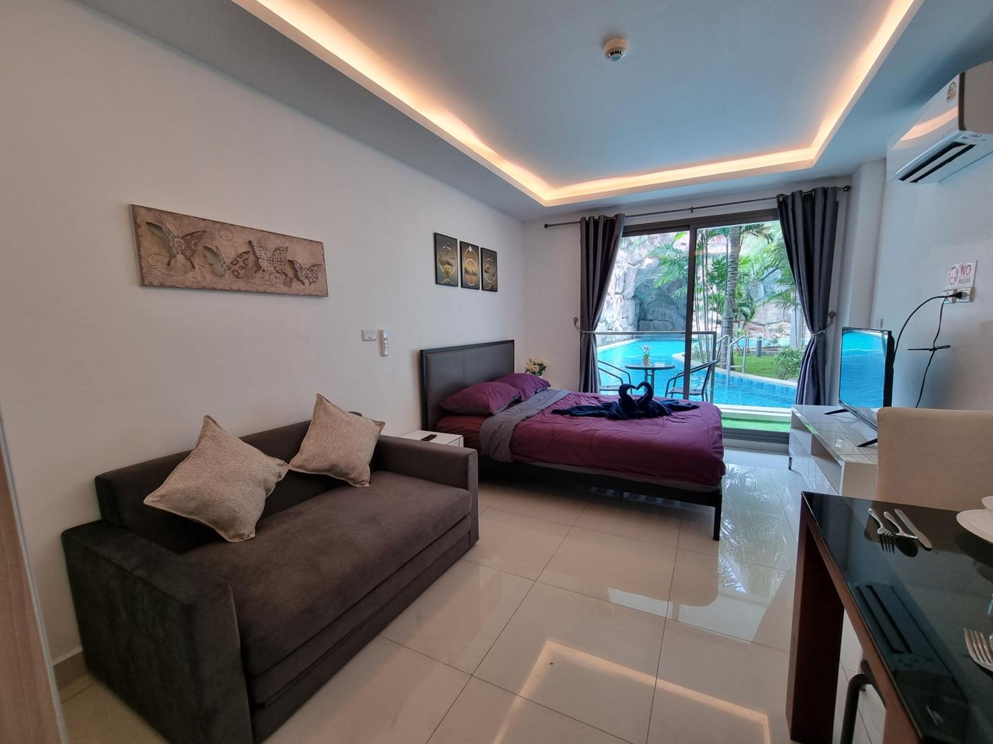 Laguna 3 The Maldives Pattaya Pool Access ลากูน่า บีช รีสอร์ต 3 พัทยา Apartment