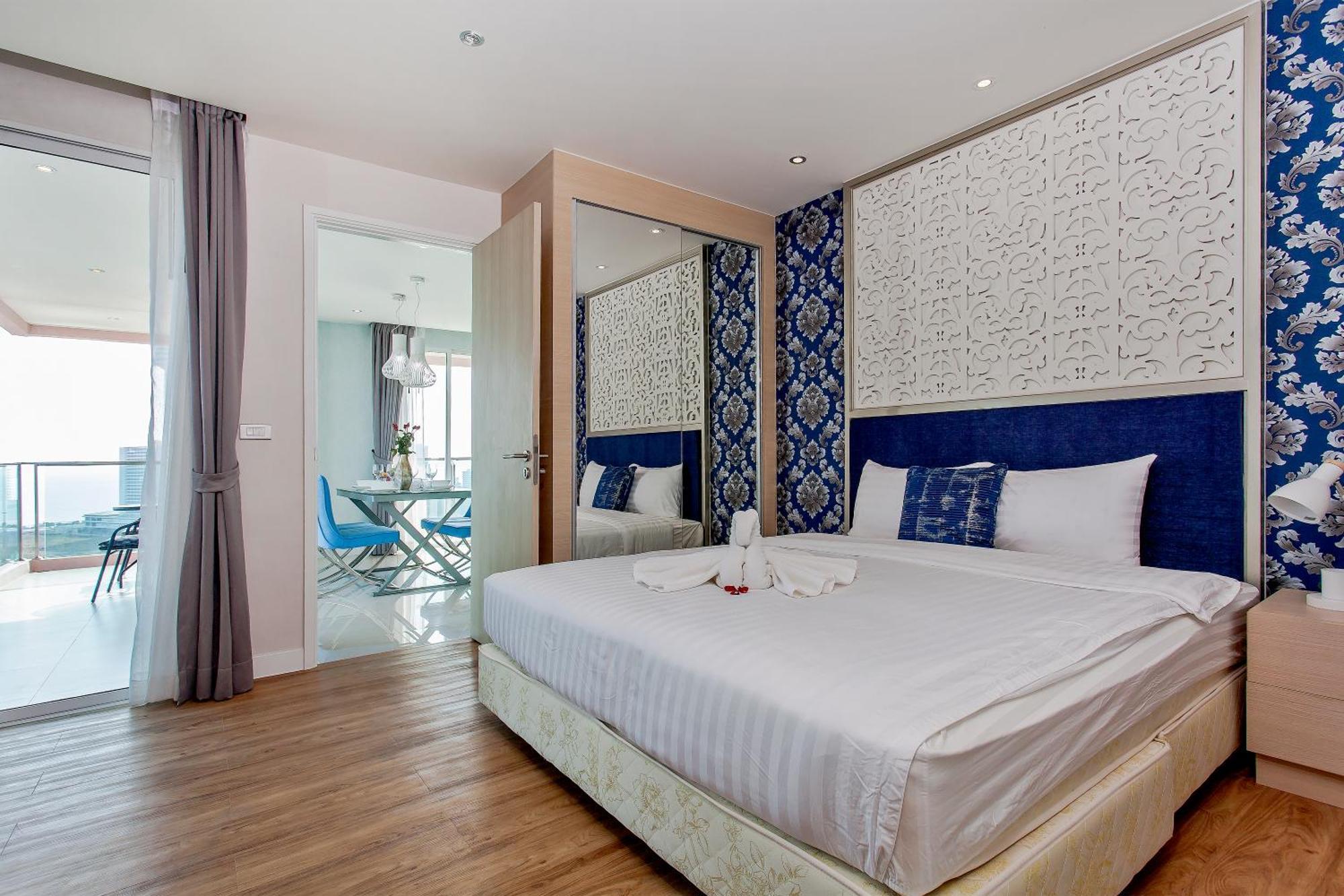 Apartment Grande Carribean L Family Stay L Pattaya L Luxury Views & Comfort