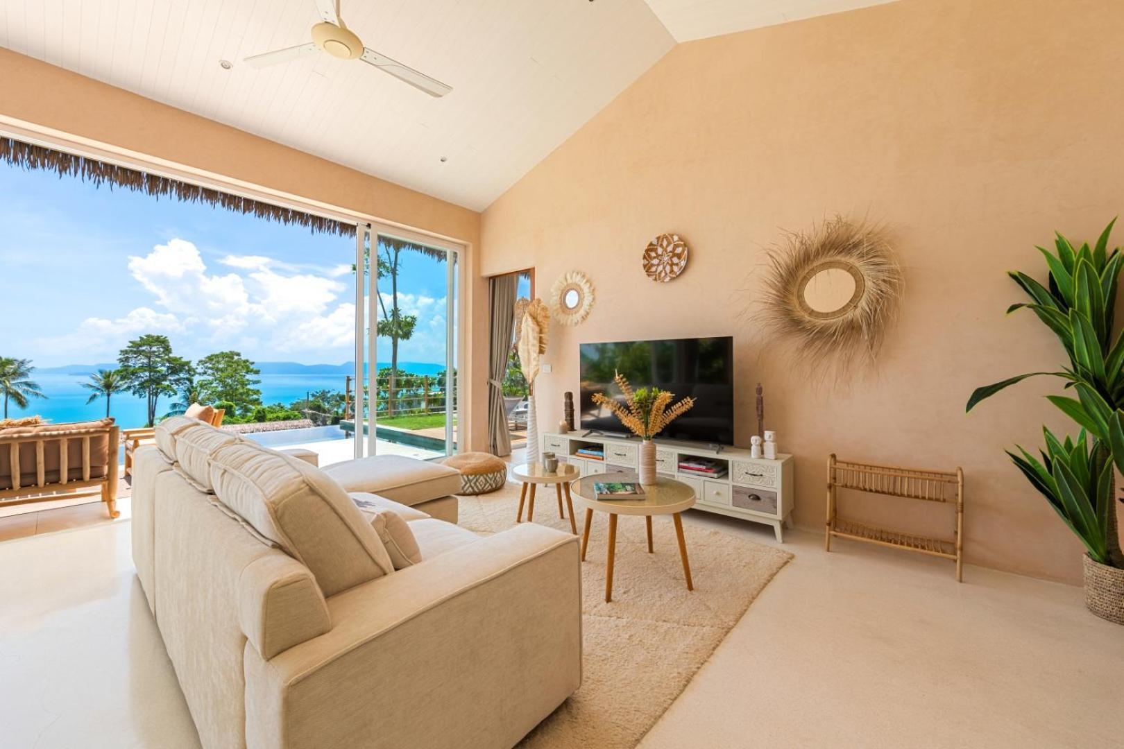 Palm Tree Seaview Villa Koh Samui