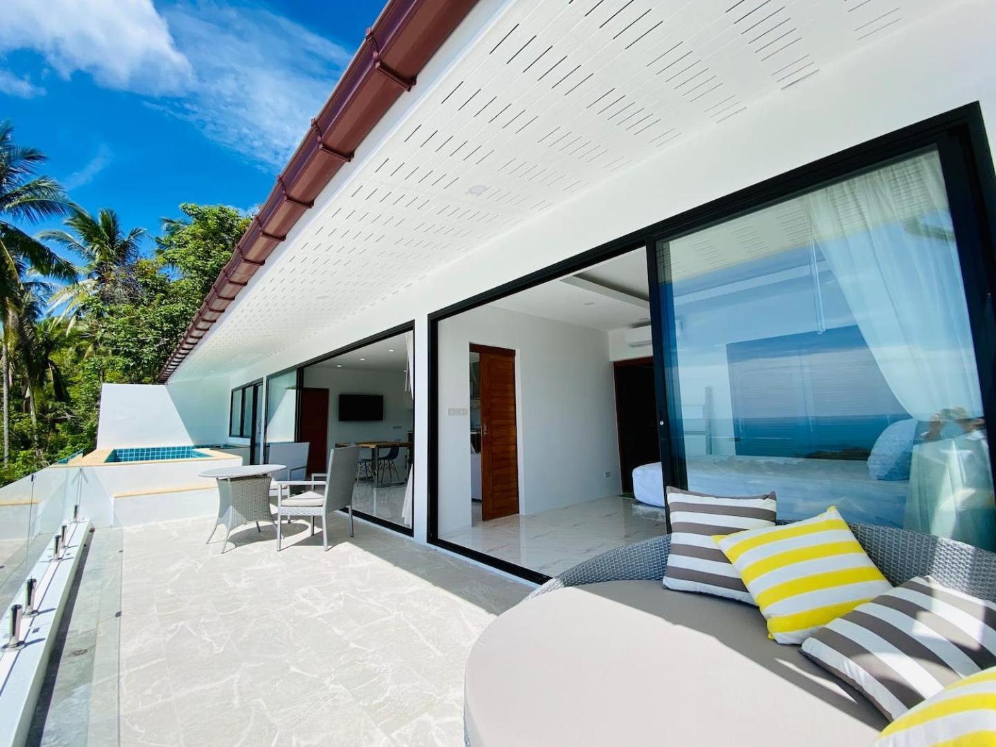 Villa Shakti Ocean Panoramic View - Balcony Swimming Pool