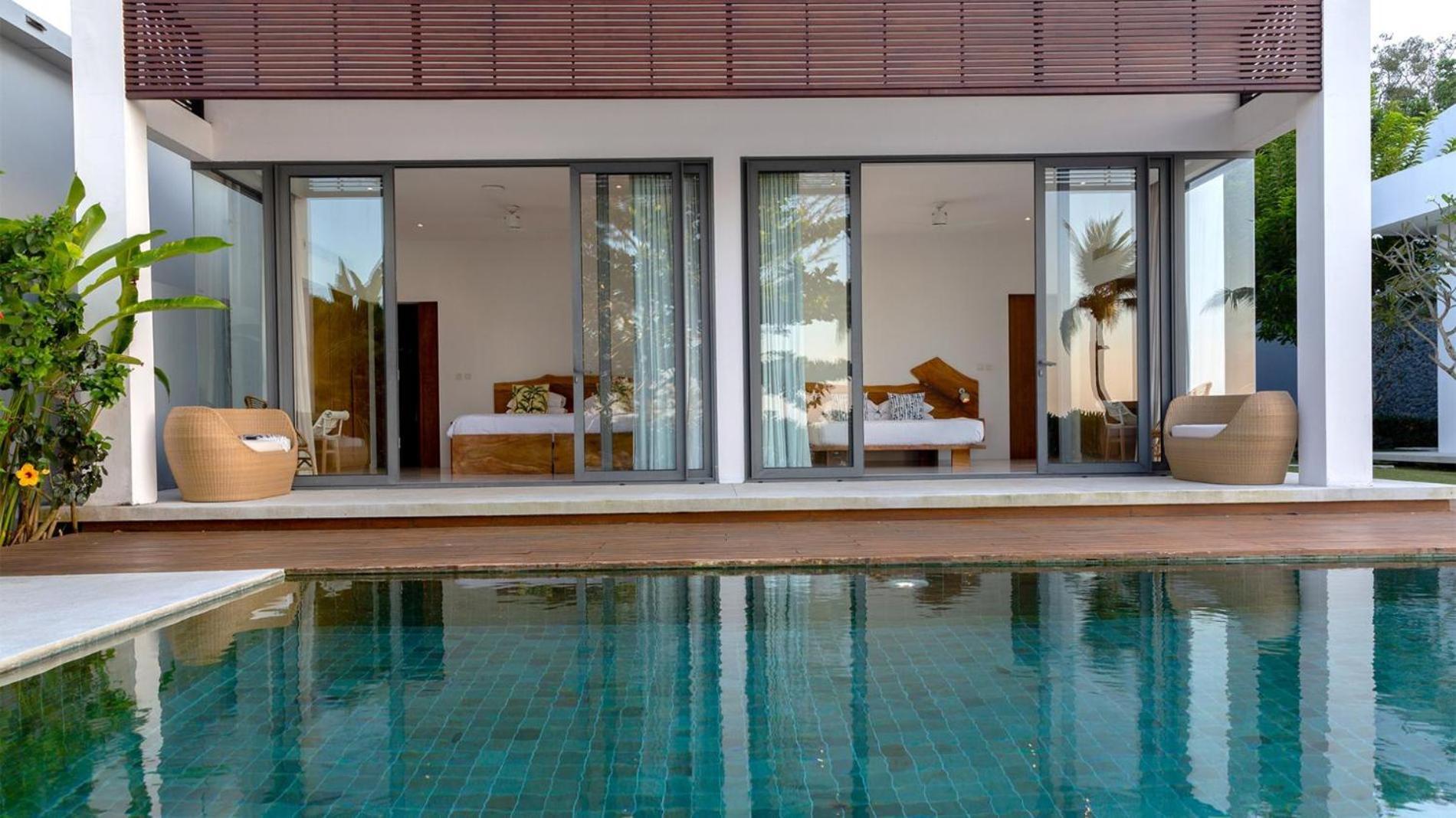 Absolute Luxury Malouna- Beachfront 6 Bedrooms 2 Kids Bunk * Ban Bang Po