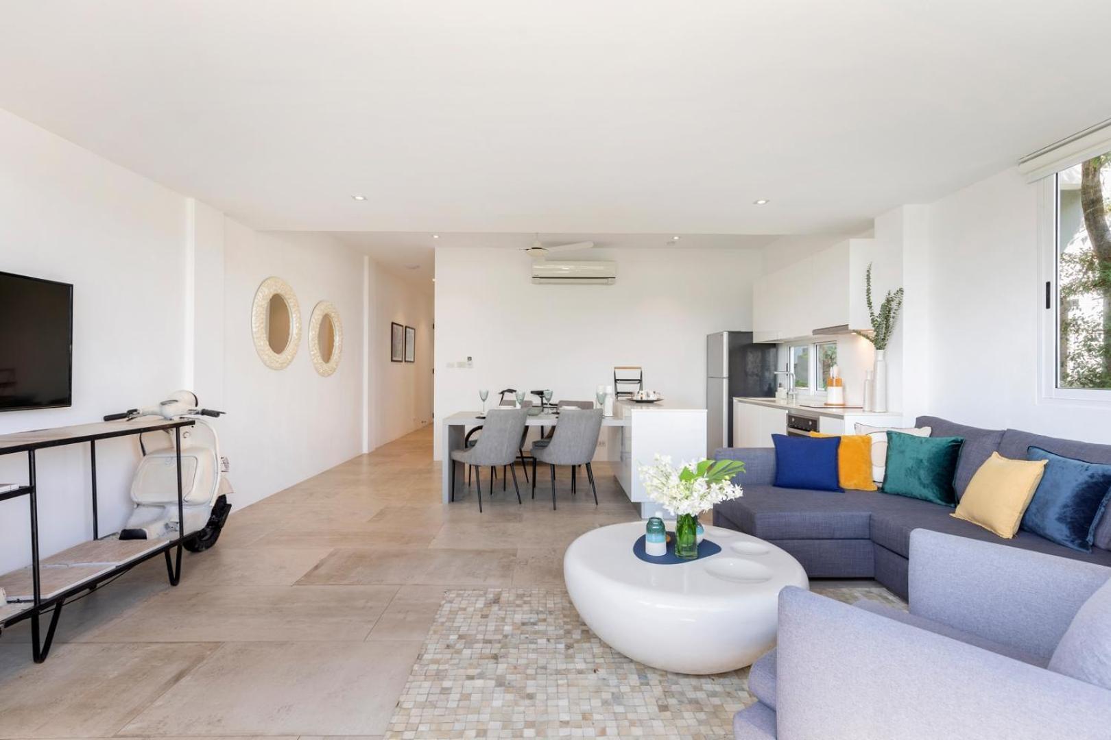 Beachside Vespa: Oceanfront Retreat With Mountain Views * Amphoe Koksamui