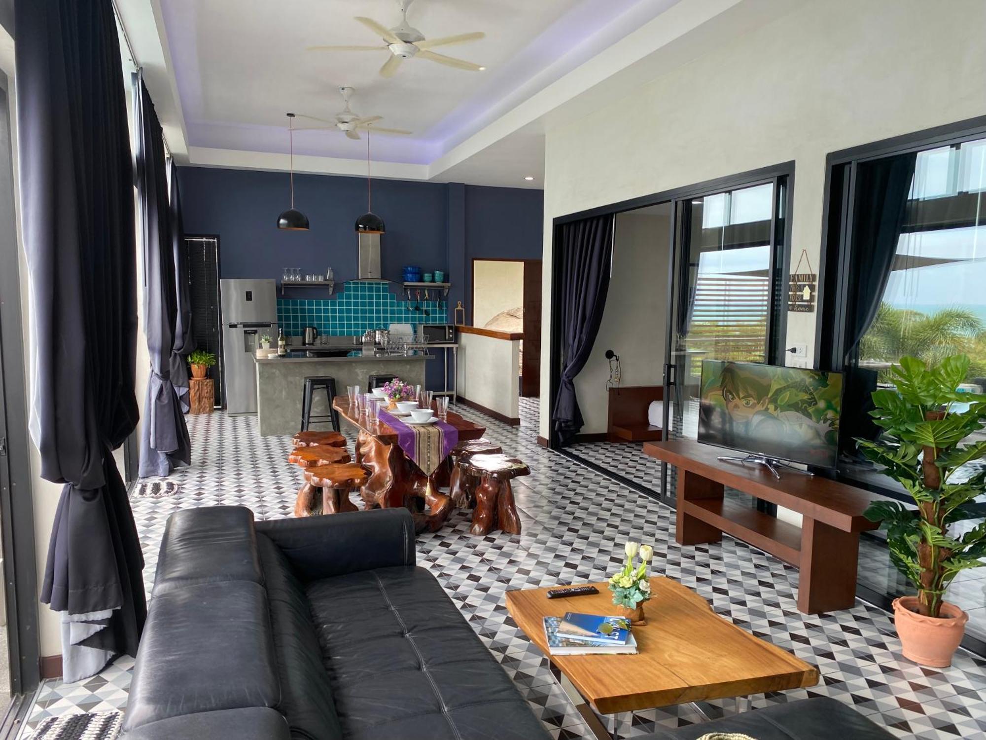 Pousada Ko Samui Seaview Pool Villa Philippa With Car Praia de Laem Set