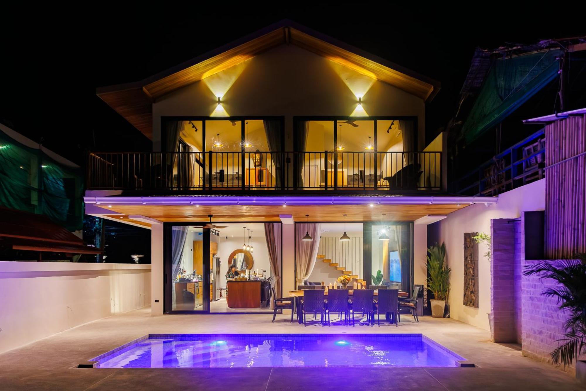 Zivilla Private Pool Beachfront * Chaloklum