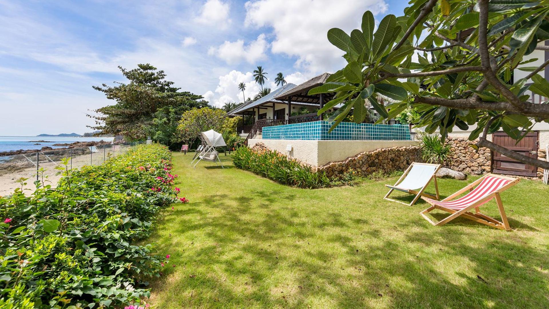 Luxury Beachfront Pool - Finu At Samui Pousada *