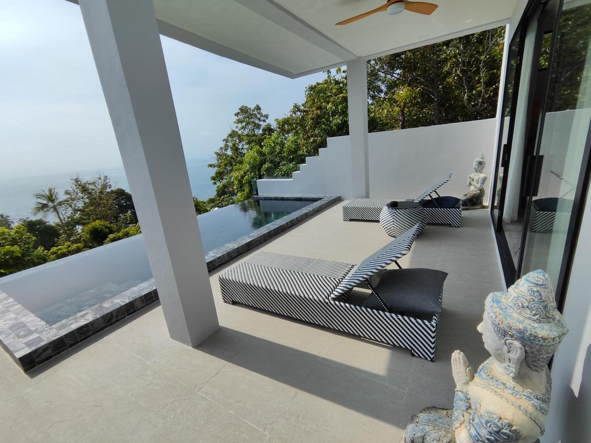 Villa Vista, Piscine Privee A Debordement Vue ! Haad Tian