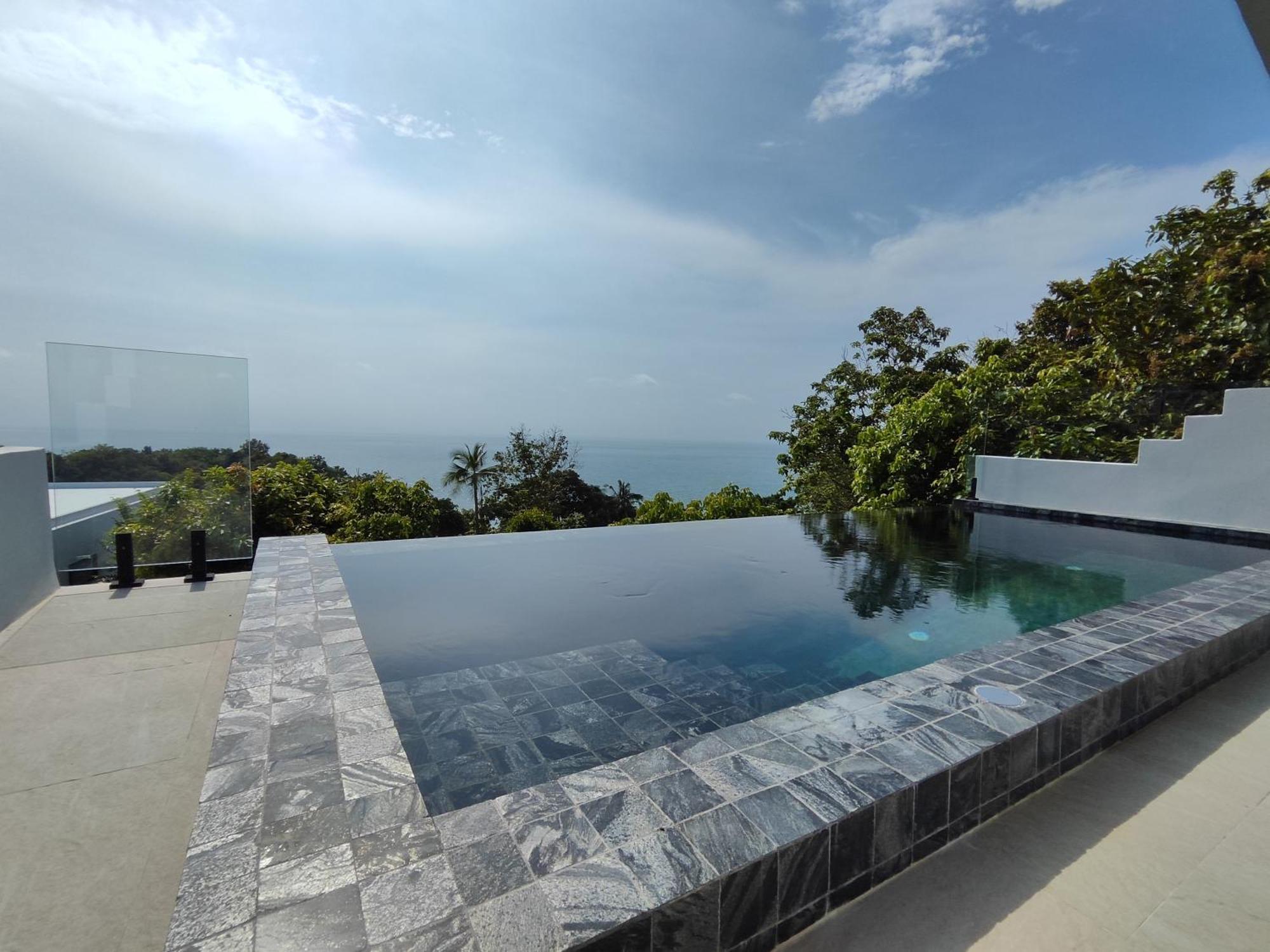 Vista, Piscine Privee A Debordement Vue ! Villa Haad Tian