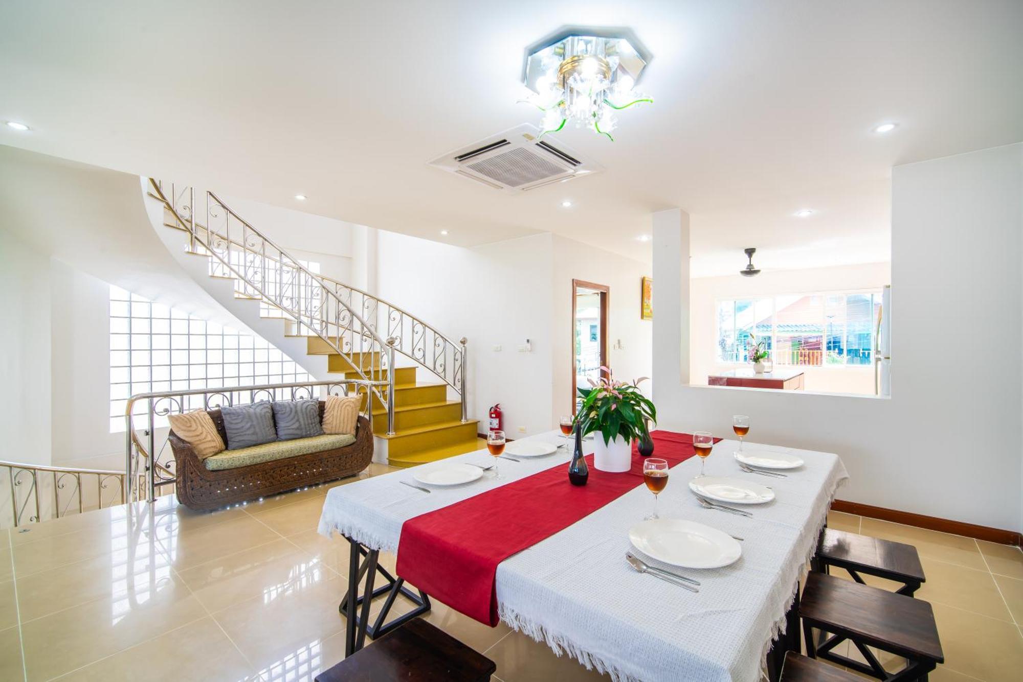Pousada Villa3 四卧海景泳池别墅 近班赞海鲜市场 中英泰三语服务 *