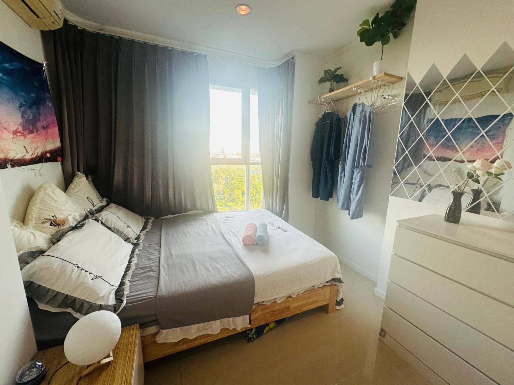 Seaview Lumpini-pool And Gym Face To Ocean Apartamento