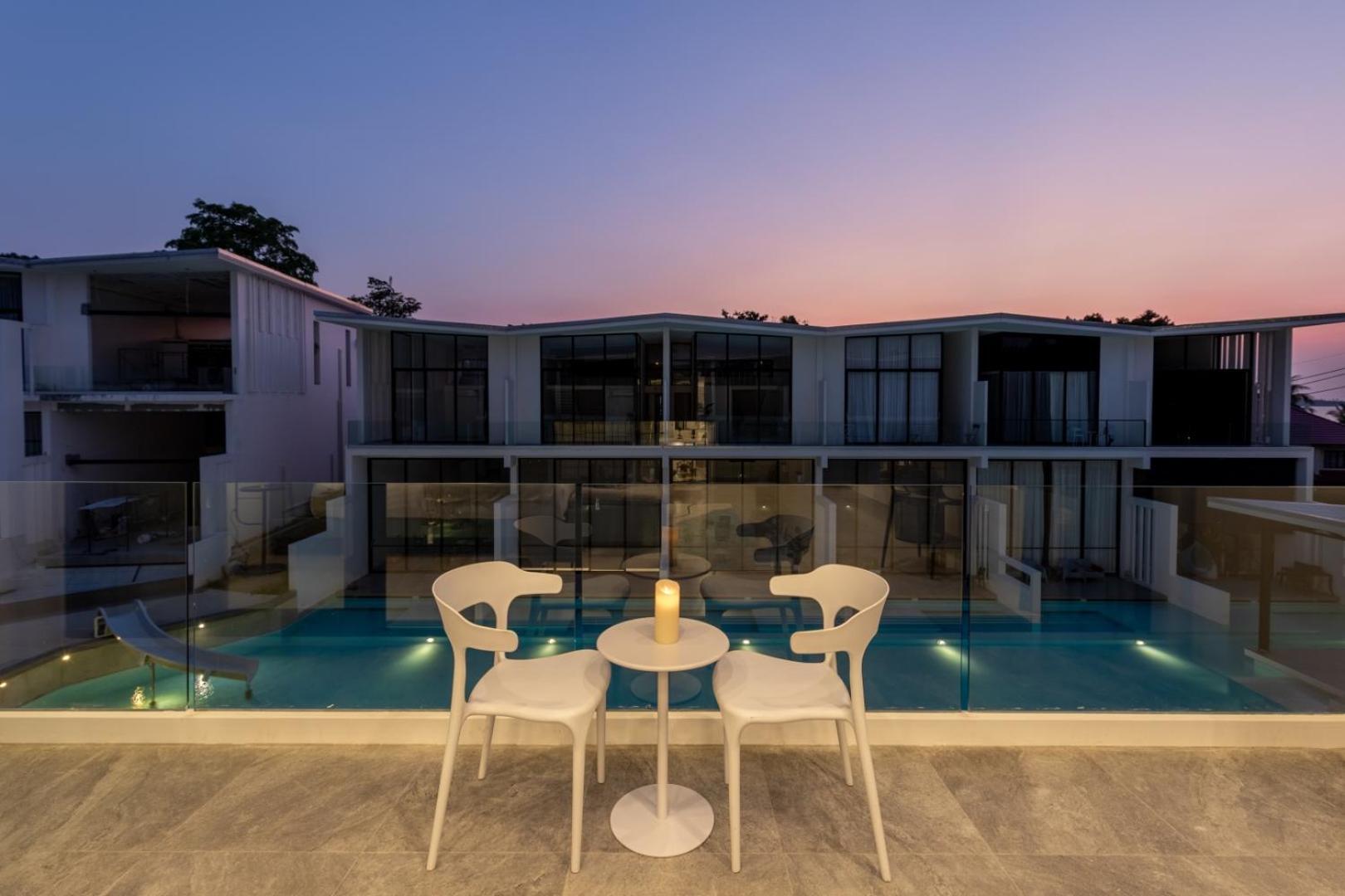 Unique Pool Slide Access Townhouse Bang Rak Beach (Koh Samui)