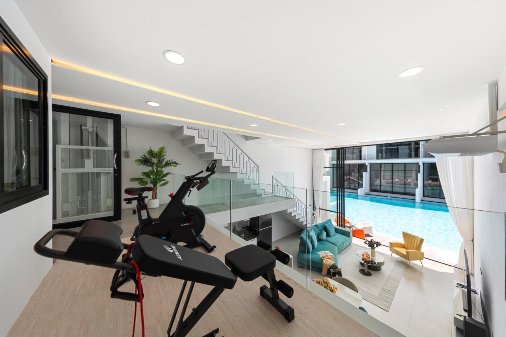 Unique Pool Slide Access Townhouse * Bang Rak Beach (Koh Samui)