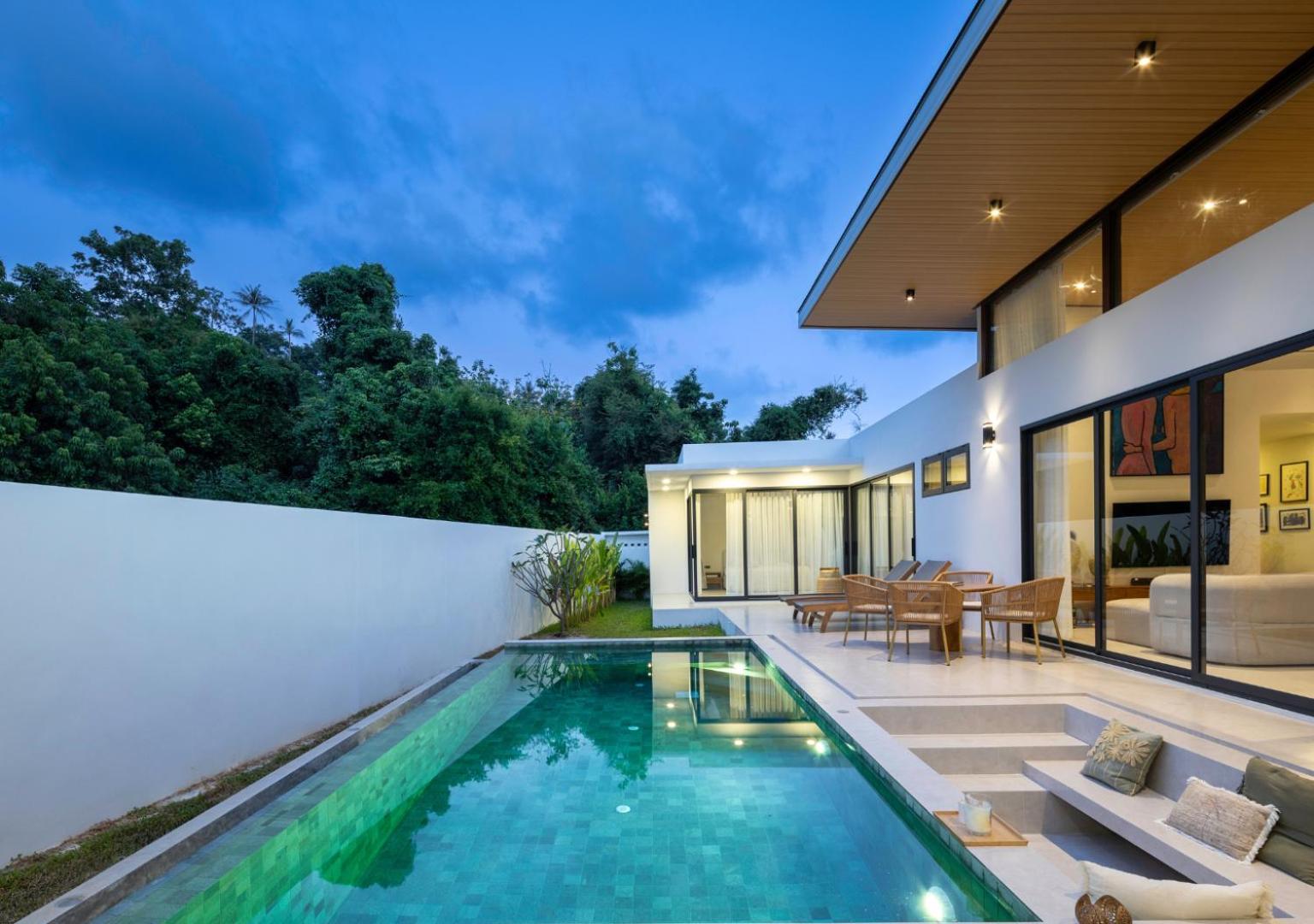 Villa 3 Bedroom Pool Retreat Near - Lamai *