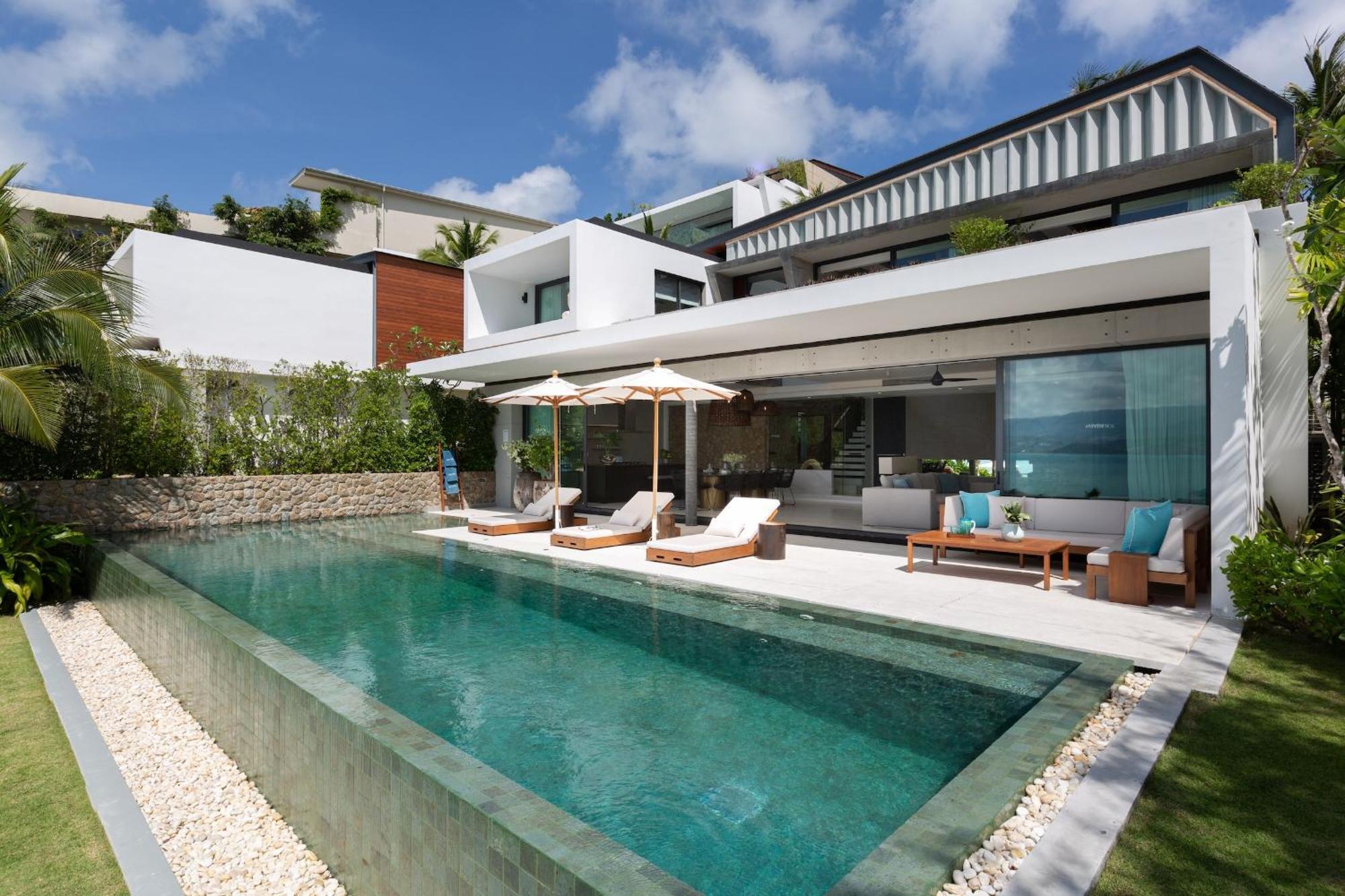 Villa Kerem Luxury Beachfront Amphoe Koksamui