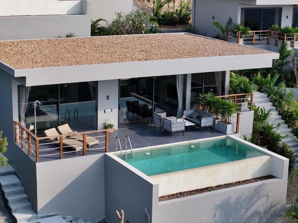 So Zen, New, Luxury, Full Sunset Sea View Villa Salad Beach