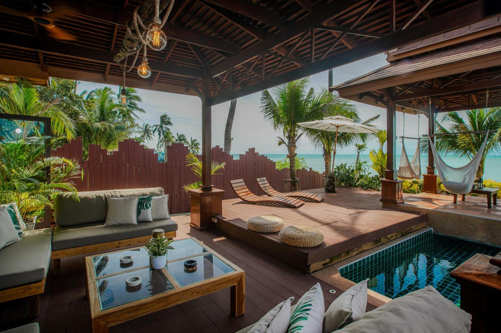 Sun And Beachfront Pool Villa Ko Pha Ngan