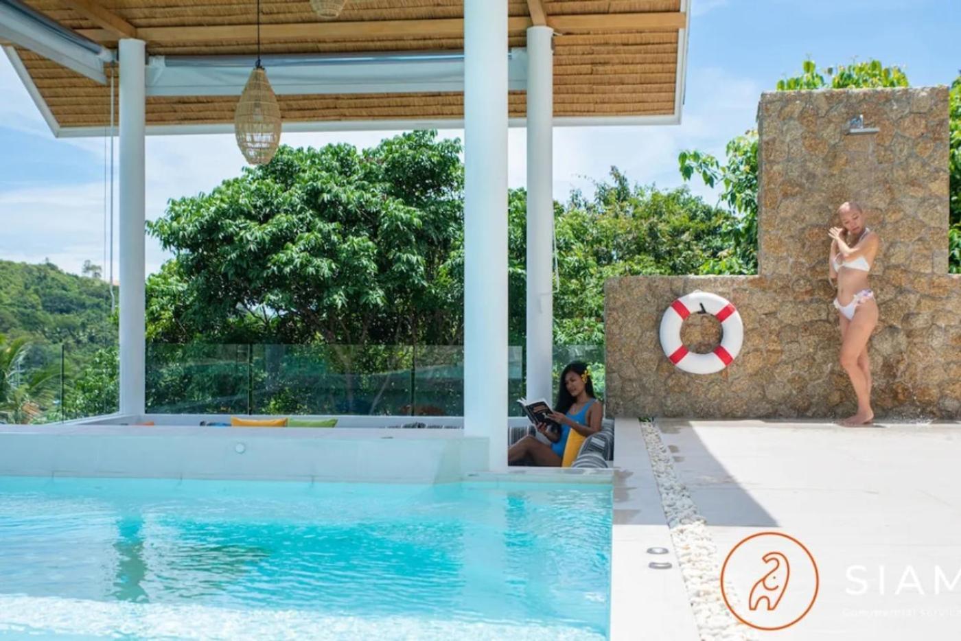 Jungle Beach Villa Luxury 4 Bedroom Seaview Villa Amphoe Koksamui