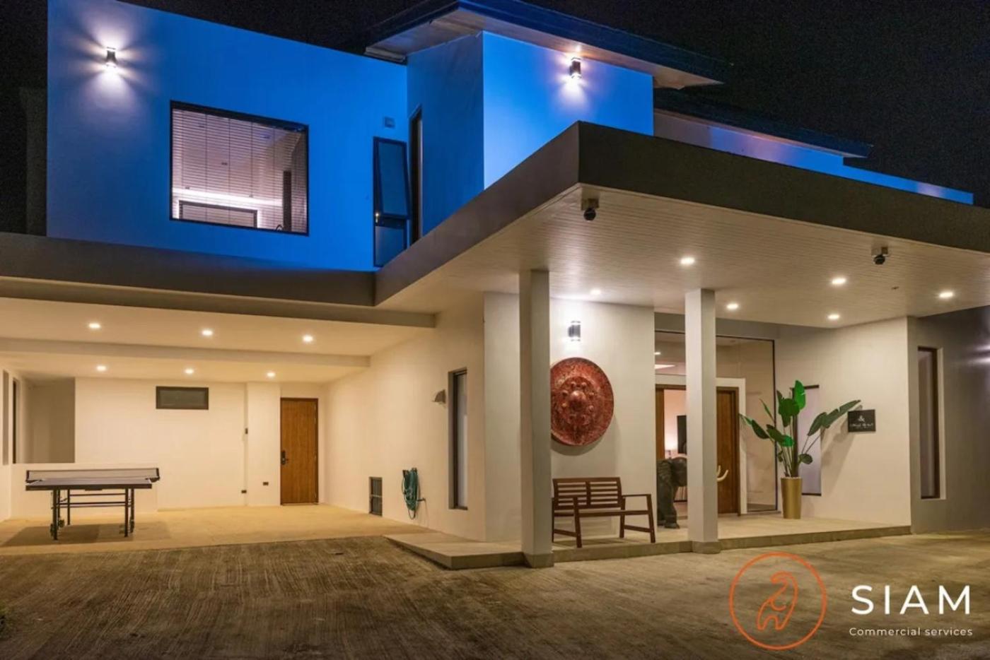 Villa Jungle Beach Villa Luxury 4 Bedroom Seaview Amphoe Koksamui