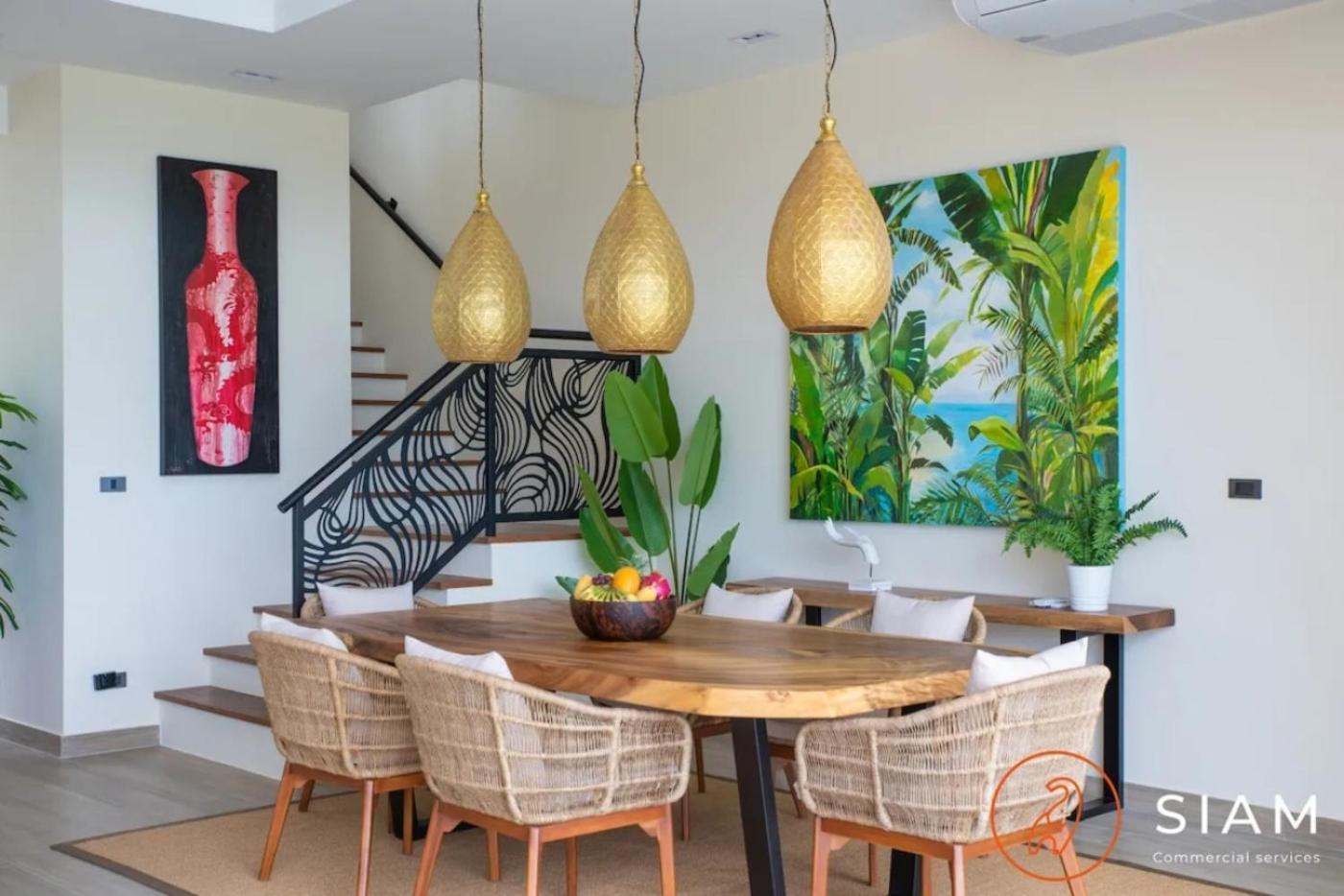 Jungle Beach Villa Luxury 4 Bedroom Seaview Amphoe Koksamui