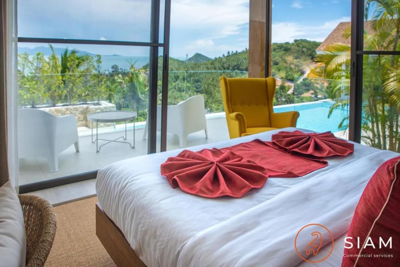 Jungle Beach Villa Luxury 4 Bedroom Seaview Villa *