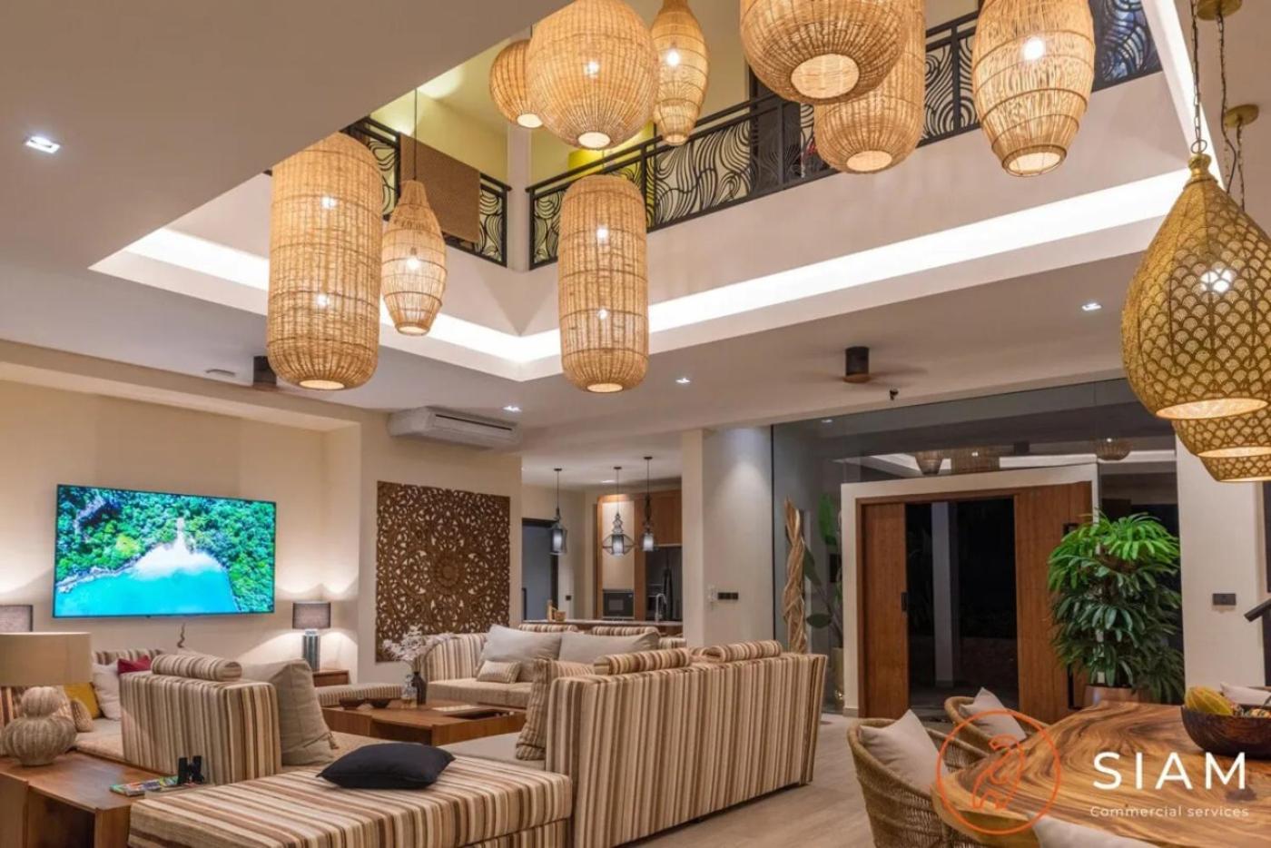 Jungle Beach Villa Luxury 4 Bedroom Seaview Villa Amphoe Koksamui